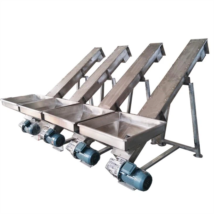 inclined trough screw conveyor