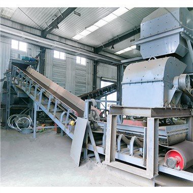 Inclined Rubber Belt Conveyor Machine